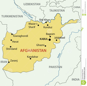 islamic-republic-afghanistan-map-vector-27140037